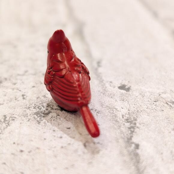 Mini Heavy Metal Cardinal Figure - Bird - Picture 3 of 8